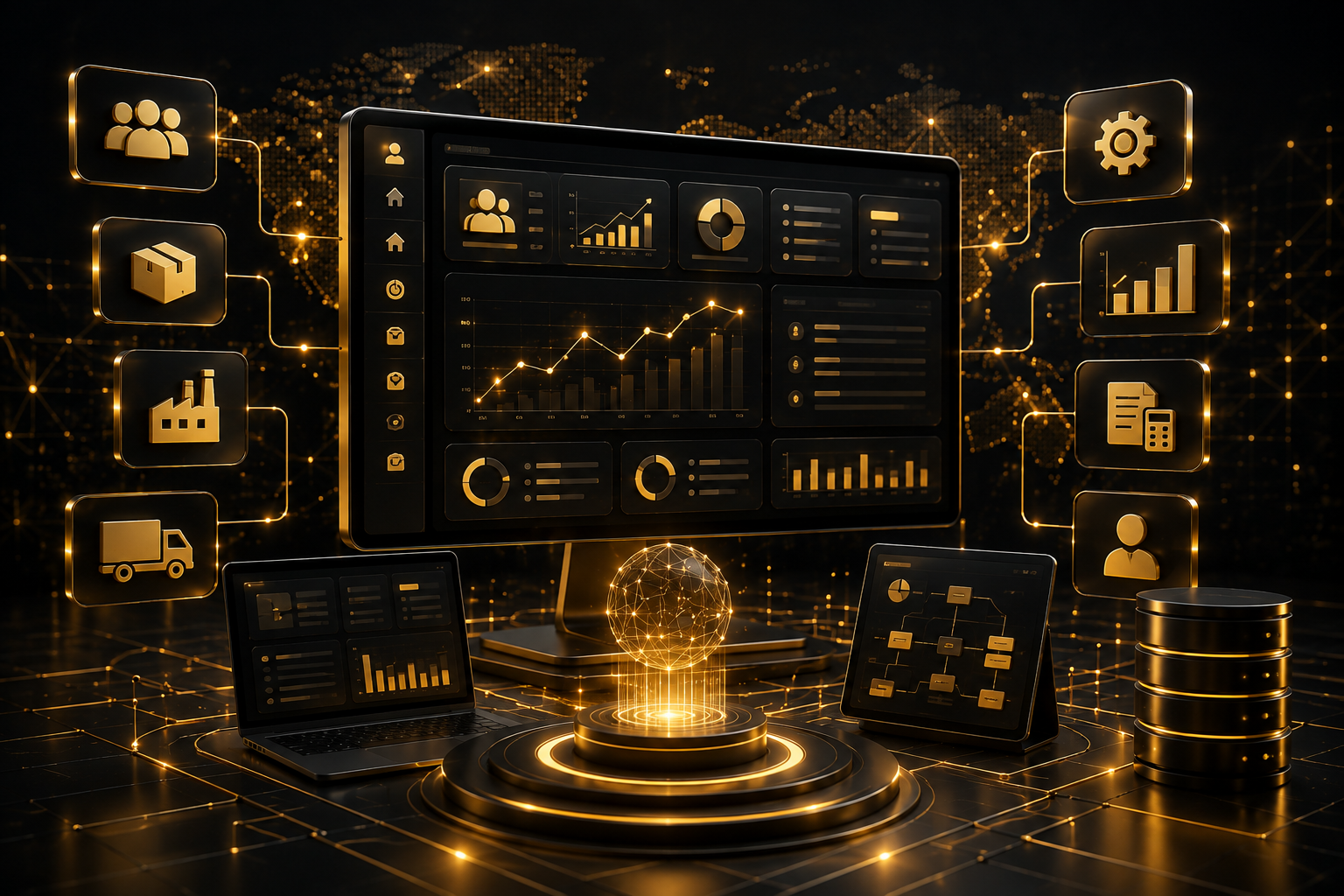 تصميم وتطبيق أنظمة التشغيل ERP